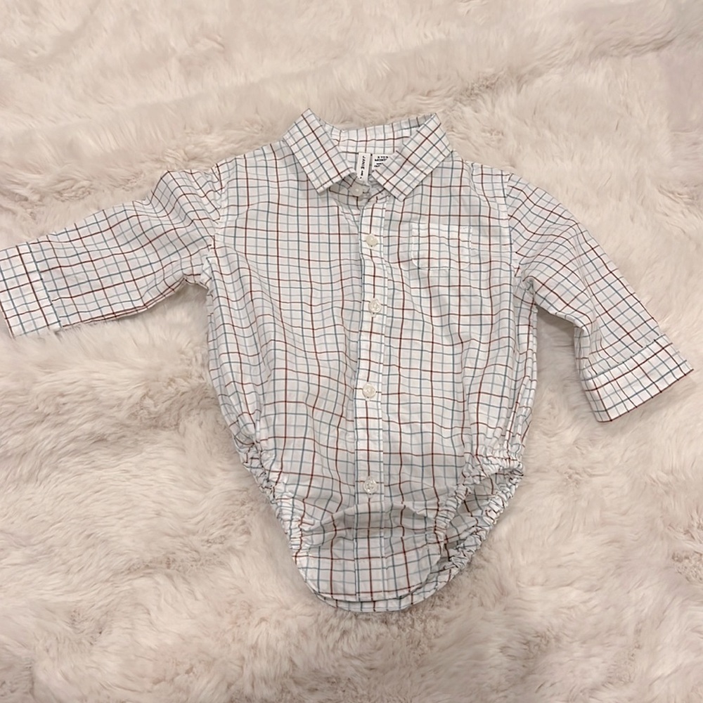 Janie and Jack shirt 3-6m